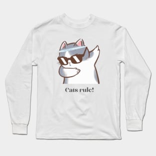 Swagger Pet Cat Long Sleeve T-Shirt